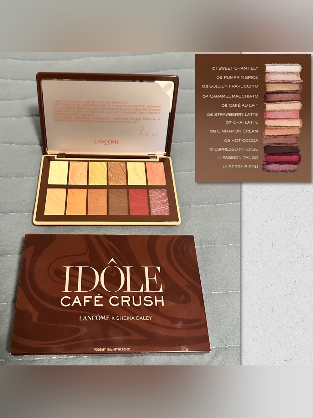 Idôle Café Crush Eyeshadow Palette